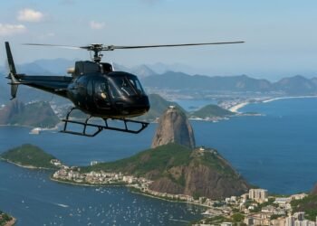 passeio helicóptero Cristo Redentor