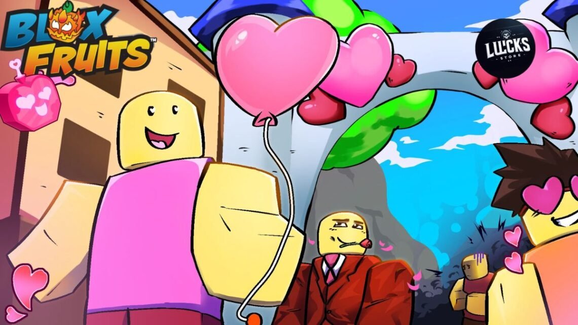 Estoque de Frutas Evento Valentine O Diferencial das Contas Blox Fruits na Luckz Store