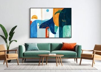 A Engenharia por trás do Quadro Gigante Como a Preciarts garante que artes de 3 metros não empenem