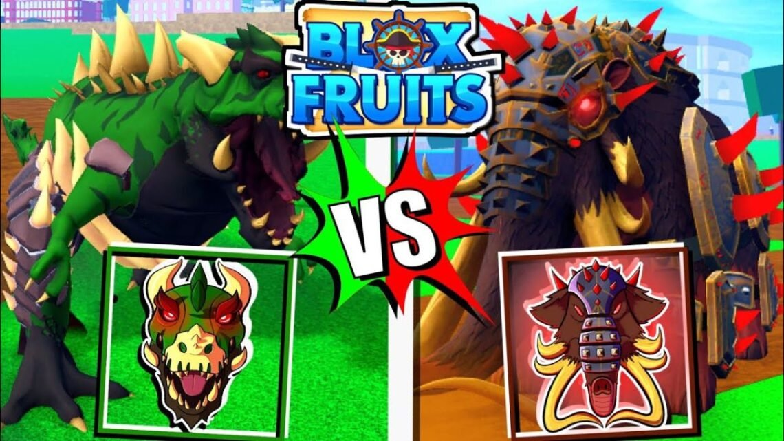 T-Rex e Mammoth A brutalidade das frutas de transformação que dominam o cenário de 2026